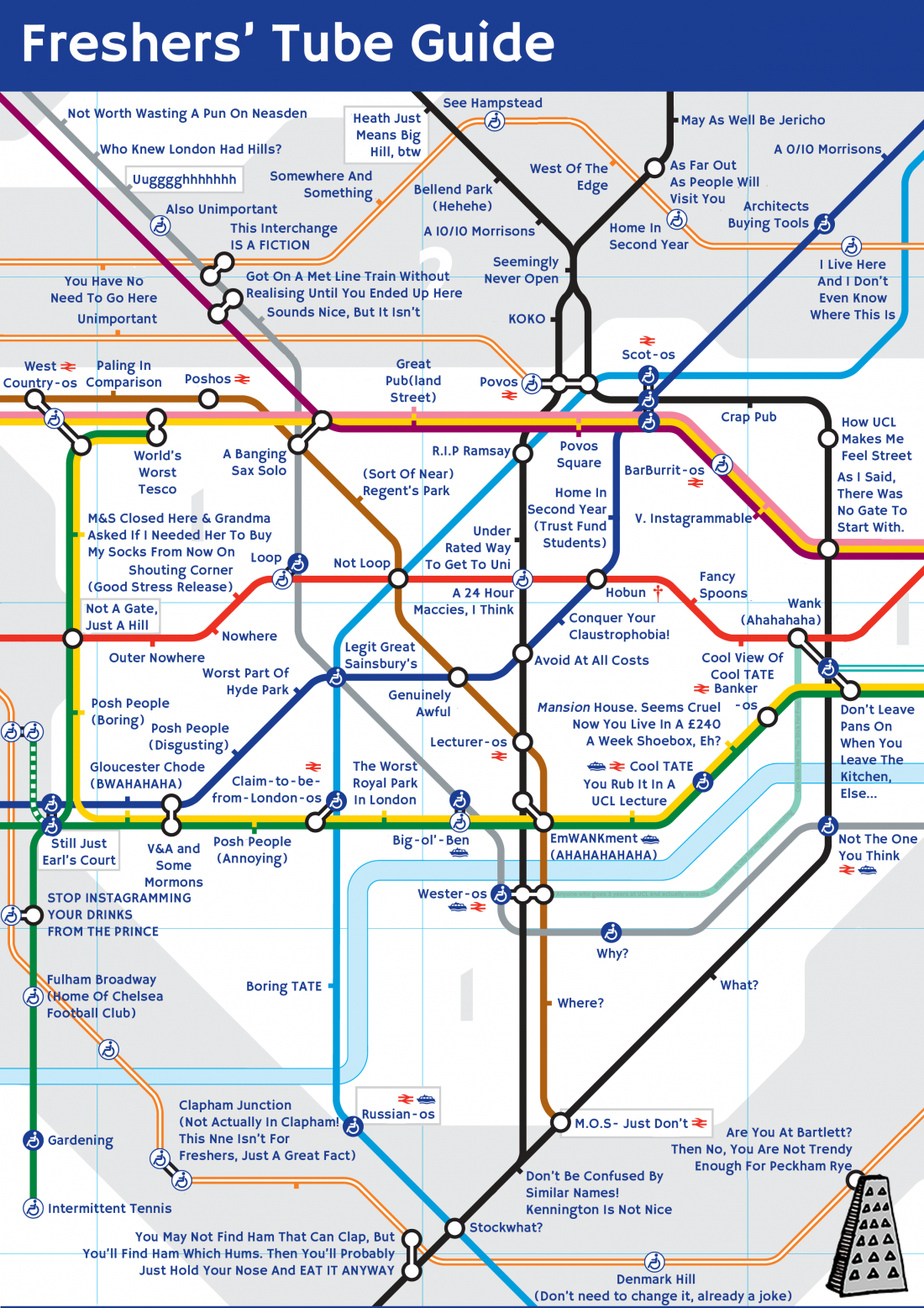 Freshers’ Tube Guide