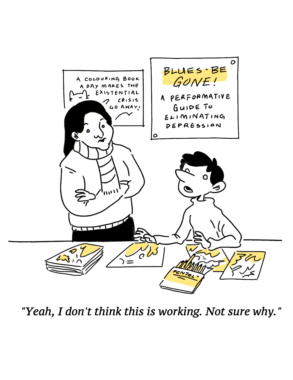 Beaten by the January Blues