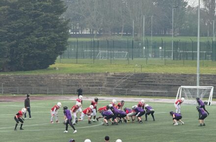 UCL VS KCL in american football match
