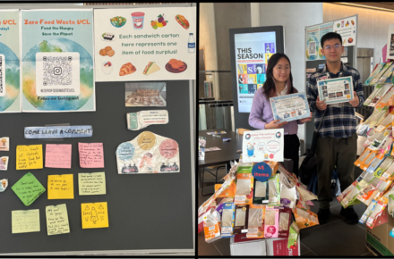 UCL’s food waste problem confronted by surprise art installation in Student Center